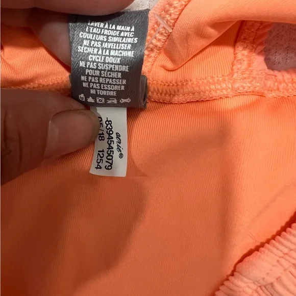 aerie shine pique v wire cutout one piece swimsuit Size M - Picture 6 of 6